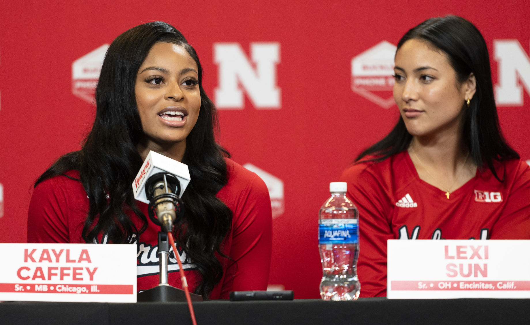 NU volleyball media day, 8.7